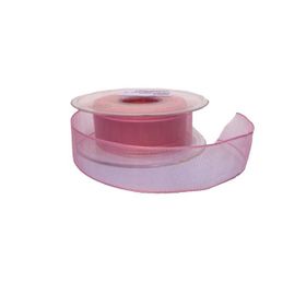 Tahtakale Toptancıları 2.5 cm 20 m Pembe Şifon Kurdele