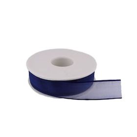 Tahtakale Toptancıları 2.5 cm 20 m Saks Mavi Şifon Kurdele