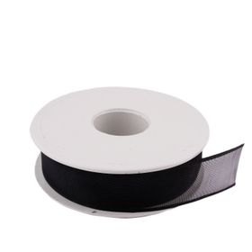 Tahtakale Toptancıları 2.5 cm 20 m Siyah Şifon Kurdele