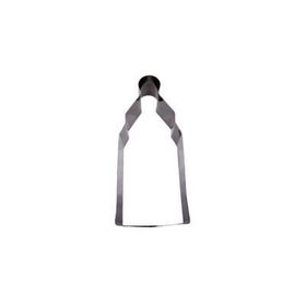 Tahtakale Toptancıları 4 x 10 cm Kek Kurabiye ve Pasta Kalıbı Metal Şekilli Biberon Modeli