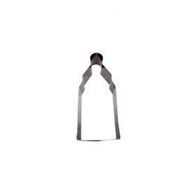 Tahtakale Toptancıları 4 x 10 cm Kek Kurabiye ve Pasta Kalıbı Metal Şekilli Biberon Modeli
