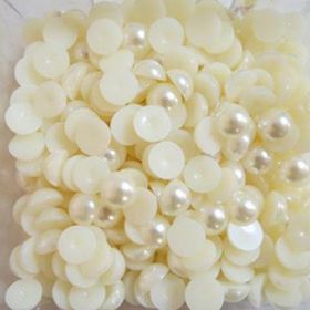 Tahtakale Toptancısı 10 mm 250 gr Krem Yarım İnci Yuvarlak
