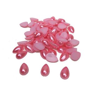 Tahtakale Toptancısı 10 mm 880 Adet Pembe Yarım İnci Damla Modeli