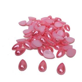 Tahtakale Toptancısı 10 mm 880 Adet Pembe Yarım İnci Damla Modeli