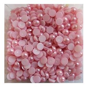 Tahtakale Toptancısı 8 mm 250 gr Pembe Yarım İnci Yuvarlak