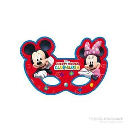 Tahtakale Toptancısı Mickey Mause Playful 6 Adet Kağıt Maske