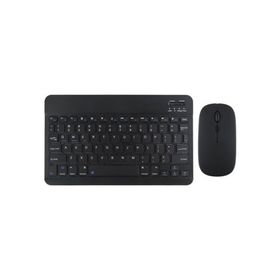 Tahticmer Apple iPad Pro 9.7 inç 2016 A1673 A1674 A1675 Siyah Kablosuz Bluetooth Klavye Mouse Set