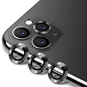 Tahticmer Apple İphone 13 Pro-13 Pro Max Uyumlu Koyu Gri Kamera Lens Koruyucu