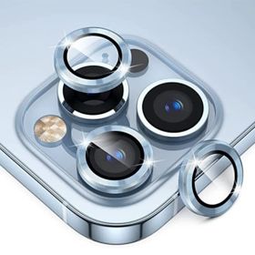 Tahticmer Apple İphone 13 Pro 13 Pro Max Uyumlu Mavi Kamera Lens Koruyucu