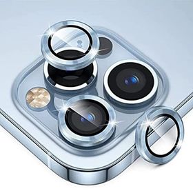 Tahticmer Apple İphone 13 Pro 13 Pro Max Uyumlu Mavi Kamera Lens Koruyucu