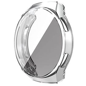 Tahticmer Huawei Watch Gt 3 46 mm 360 0.2 mm Tpu Uyumlu Silikon Komple Önü Kapatan Şeffaf Kılıf