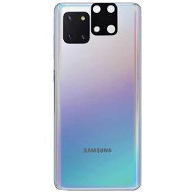 Tahticmer Samsung Galaxy Note 10 Lite N770 Uyumlu Siyah Kırılmaz Kamera Komple Lens Koruyucu Cam
