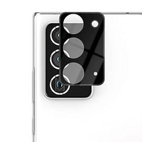 Tahticmer Samsung Galaxy Note 20 N980 Uyumlu Siyah Kırılmaz Kamera Lens Koruyucu Cam