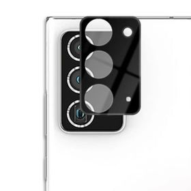 Tahticmer Samsung Galaxy Note 20 N980 Uyumlu Siyah Kırılmaz Kamera Lens Koruyucu Cam