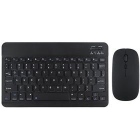 Tahticmer Samsung Galaxy Tab S3 T820 T825 Uyumlu Siyah Kablosuz Bluetooth Klavye Mouse Set