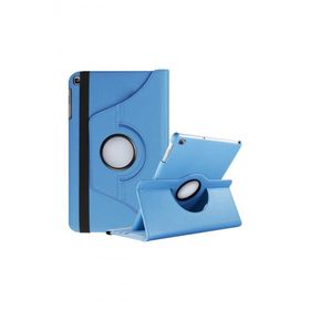 Tahticmer Samsung Galaxy Tab S6 Lite P610 10.4 Deri Uyku Modlu 360 Stand Komple Koruma Kılıf