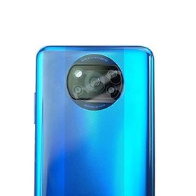 Tahticmer Xiaomi Poco X3 NFC Poco X3 Pro Uyumlu Komple Cam Şeffaf Kırılmaz Kamera Lens Koruyucu