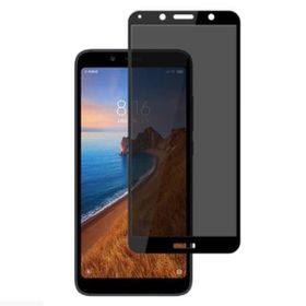 Tahticmer Xiaomi Redmi 7A Hayalet Gizlilik Filtreli Komple Cam Kırılmaz Ekran Koruyucu