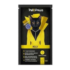 Tail Paws Molly Tavuklu Pouch 80 gr Kedi Maması