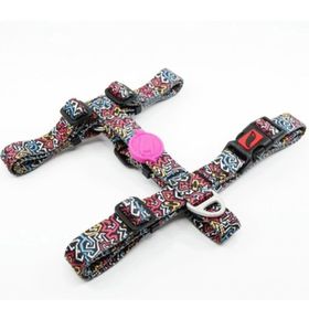 Tailpetz 42-69 cm M Harness Graffiti Orta Irk Köpek Göğüs Tasması