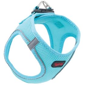 Tailpetz Air-Mesh 24 28 cm Turkuaz 3XS Küçük Irk Köpek Göğüs Tasması