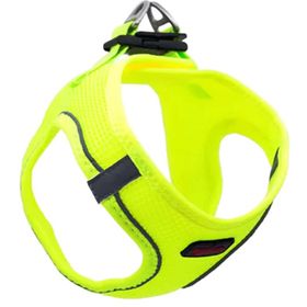 Tailpetz Air-Mesh 44 48 cm Neon Sarı M Küçük Irk Köpek Göğüs Tasması