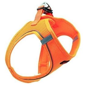 Tailpetz Air-Mesh 48 54 cm Neon Turuncu L Küçük Irk Köpek Göğüs Tasması