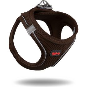 Tailpetz Air-Mesh Harness 3XS Kahverengi Köpek Göğüs Tasması