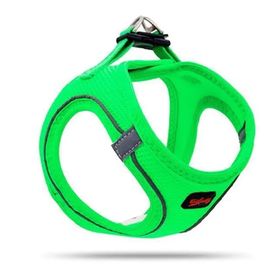 Tailpetz Airmesh 2XS Neon Yeşil Kedi Köpek Göğüs Tasması