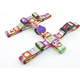Tailpetz Alliens Desenli 31-50x42-69 cm Köpek Göğüs Tasması