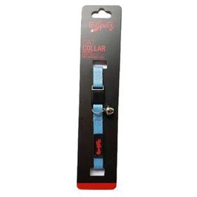 Tailpetz Cat Color Easy Safety Lock Blue Ayarlanır Kedi Boyun Tasması