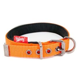 Tailpetz Comfy Yumuşak Dokulu L Turuncu Köpek Boyun Tasması