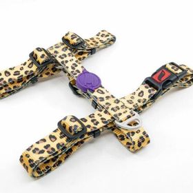Tailpetz Leopard Desenli 19-33x22-37 cm Köpek Göğüs Tasması