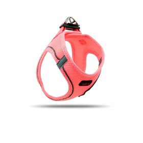 Tailpetz Neon Pembe Airmesh Köpek Göğüs Tasması