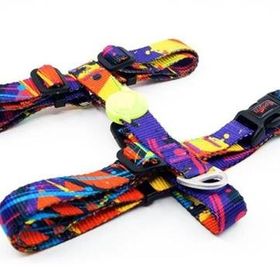 Tailpetz Splash Desenli 19-33x22-37 cm Köpek Göğüs Tasması
