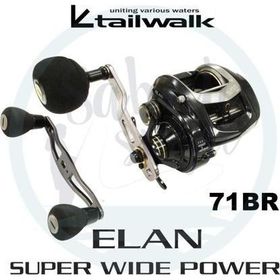Tailwalk Elan Super Wide Power 71BR Çıkrık Baitcasting Sağ El Jig Makinesi