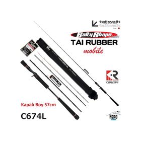 Tailwalk Ssd Tai Rubber Mobile C674L 2.00 mt Max 90 gr Olta Kamışı