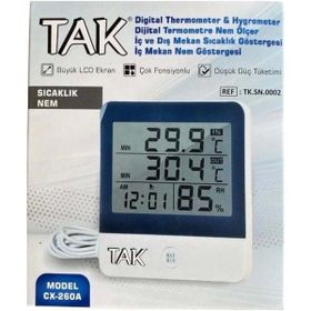 Tak CX-260A Isı ve Nem Ölçer