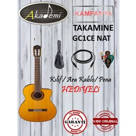 Takamine GC1CE NAT Elektro Klasik Gitar