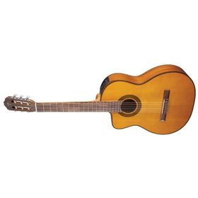 Takamine GC1CELHNAT Classic Cutaway Tp-4t Natural Solak Elektro Klasik Gitar