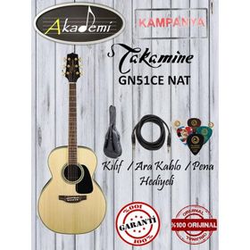 Takamine GN51CE-NAT Elektro Akustik Gitar