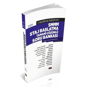 Takdir Komisyonu SMMM Staj Başlatma Soru Bankası 2020 Savaş Yayınevi