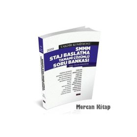 Takdir Komisyonu SMMM Staj Başlatma Soru Bankası 2020 Savaş Yayınevi