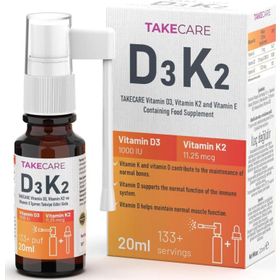 Takecare Vitamin D3 K2 20 ml Sprey Damla