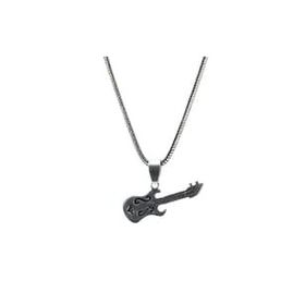 Takıhan 925 Ayar Gümüş Gitar Erkek Kolye