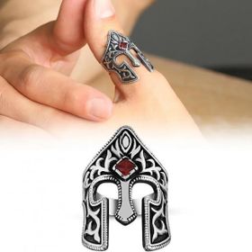 Takıhan 925 Ayar Gümüş Miğfer Yüzük