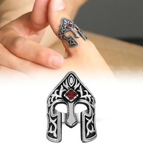Takıhan 925 Ayar Gümüş Miğfer Yüzük