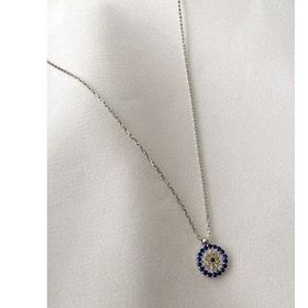 Takıhan 925 Ayar Nazar Boncuklu Kolye