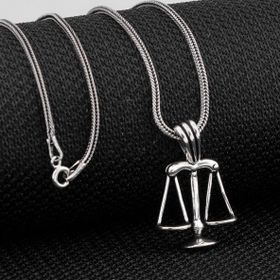 Takıhan Adalet Terazisi 925 Ayar Gümüş Kolye
