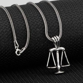 Takıhan Adalet Terazisi 925 Ayar Gümüş Kolye